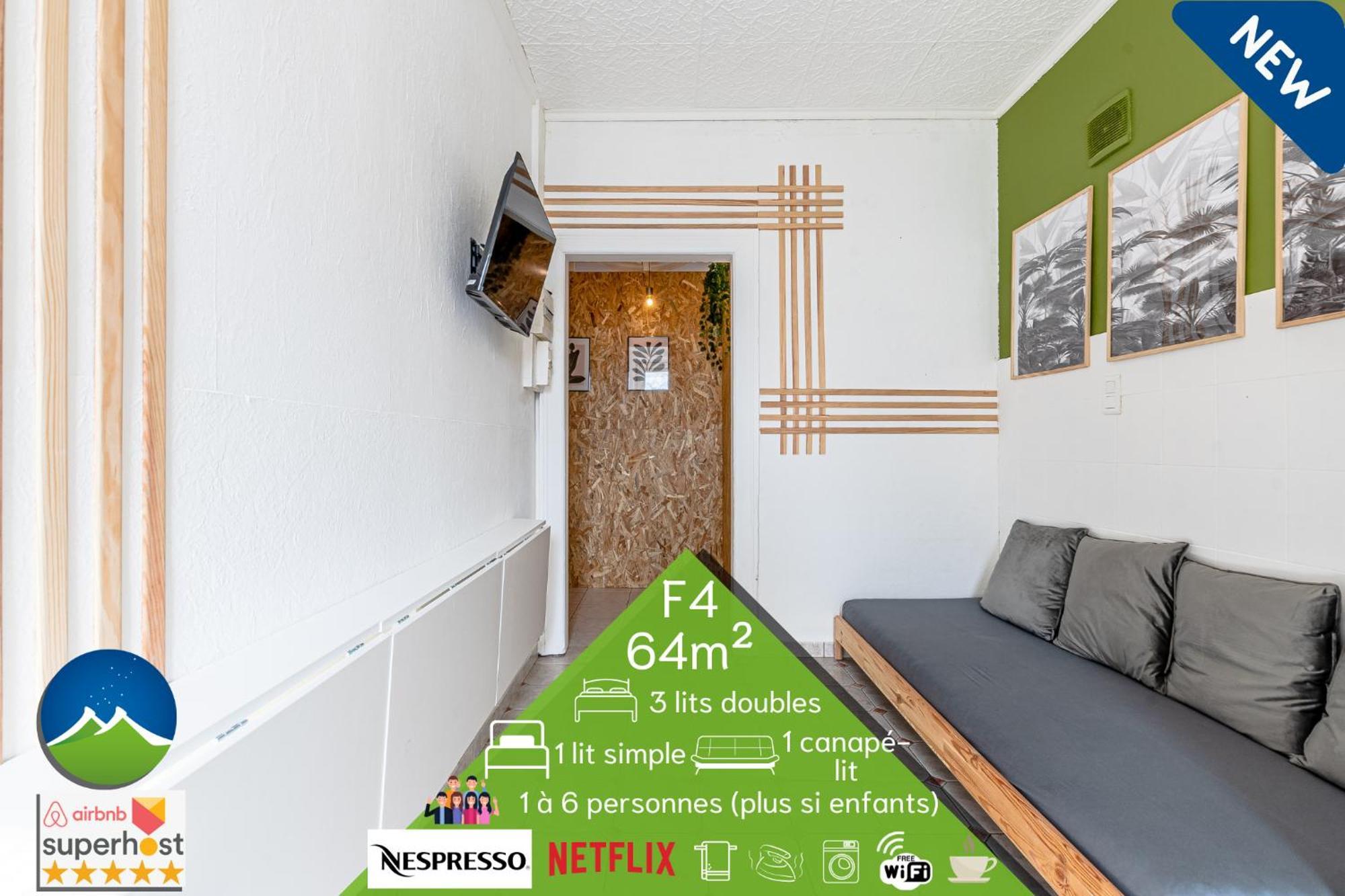 3 Appts - 3 A 7 Lits - Parfait 6 A 10 Pers - Max 26 Pers - 1 Immeuble - Convivialite, Rentabilite ------ English - 3 Apts - 3 To 7 Beds - Ideal For 6 To 10 Guests - Up To 26 - Same Building - Friendly, Flexible Hettange-Grande Extérieur photo